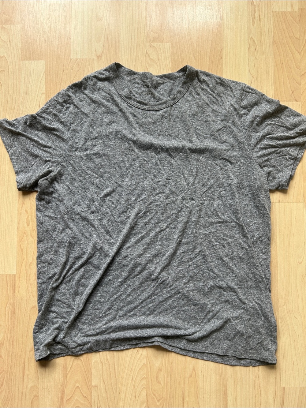 MADEWELL Men's Short Sleeve Crew Neck T-Shirt - Gray